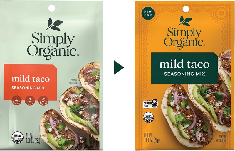 Simply Organic Mild Taco Seasoning Mix - Image 3